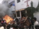 Christian churches, homes, and a cemetery are destroyed by Muslim mobs in Pakistan